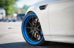 BMW M5 Alpine White on ADV.1 Wheels (ADV10 TRACK) 2016 года